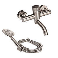 Змішувач для ванни Globus Lux ALPEN SBT1-102L нержавіюча сталь