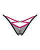 Трусики жіночі Obsessive Novenes crotchless thong XS/S, фото 3