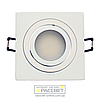 Алюмінієвий світильник Hi-Tech ALUM-1702 DDL17431 (Feron DL6220) White (поворотний вбудований) квадрат білий, фото 3