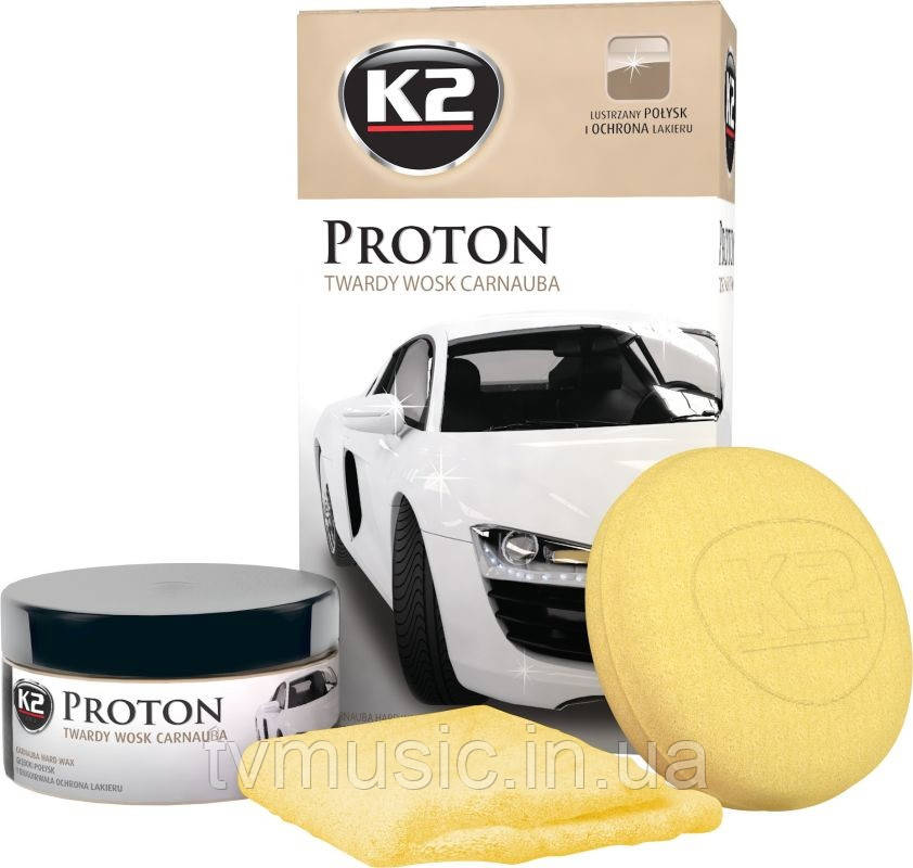 Твердий віск для кузова авто K2 Proton 200 г (G040)