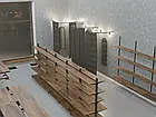 Примірочна настінна кутова, d 22мм (L1000х1000)мм, біла., фото 5