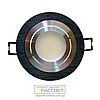 Алюмінієвий світильник Hi-Tech Feron DL6110 Black Aluminium (поворотний вбудований) круг, фото 2