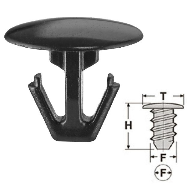 Кліпса Honda Acura 91518S10003 (C0663), фото 1