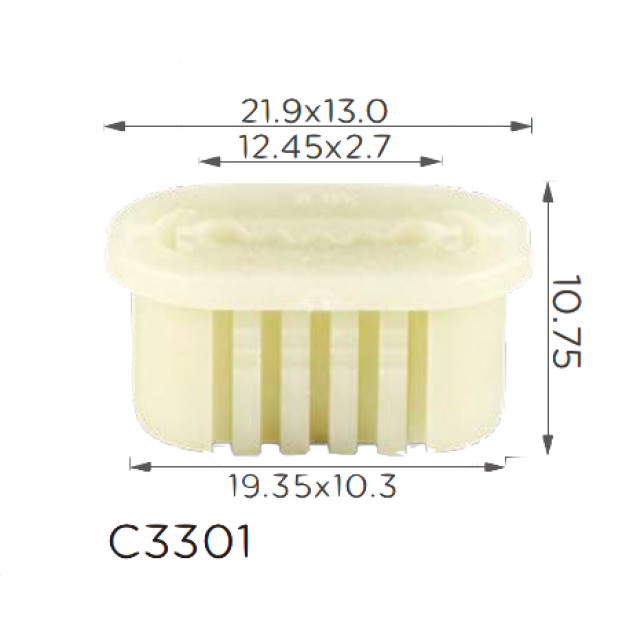 Кліпса втулка фіксатор Renault 7703081214 (C3301), фото 1