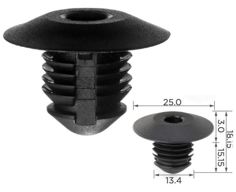 Кліпса для обшиття Ford, Chevrolet 15056810 (C0353), фото 1