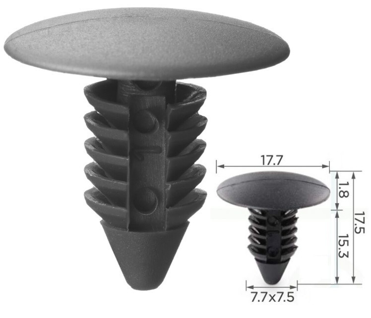 Кліпса для обшиття Ford, Chevrolet 332364 14093311 20732399 Ford 389358 W701259-S300 Chrysler (C0413), фото 1
