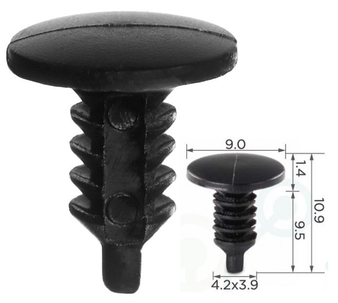 Кліпса для обшиття Ford, Chevrolet Chevrolet 10262036 (C0326), фото 1