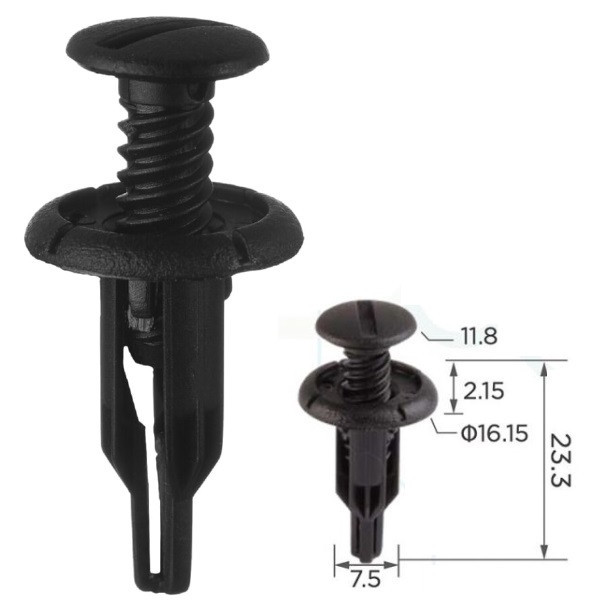 Кліпса для обшиття Honda 91561S84A21ZA (C339), фото 1