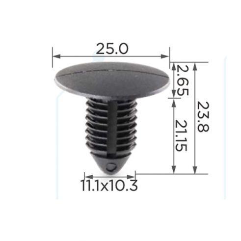Кліпса для обшиття салону (ОЕМ 1619321, 10068, 10071, 10069) (C0002), фото 1