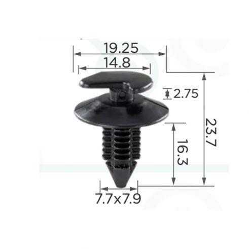 Кліпса для обшиття салону (ОЕМ 4005099, 796255, 6033862) (C0060), фото 1
