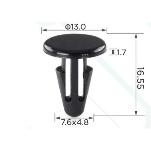 Кліпса для обшиття салону (ОЕМ 90687-SA5-0030, 90687SA50030, 5325690351, 6265337070) (C0095), фото 1