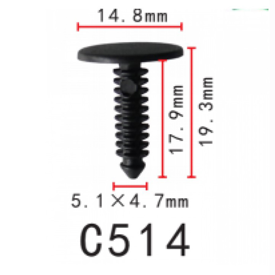 Кліпса для обшиття салону Buick Ford, Chevrolet Chevrolet Daewoo Ford Opel 20514862 (C0514), фото 1