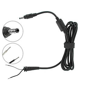 Оригінальний DC кабель живлення для БЖ HP 30W 4.0x1.7мм, прямий штекер (від БЖ до ноутбуку)