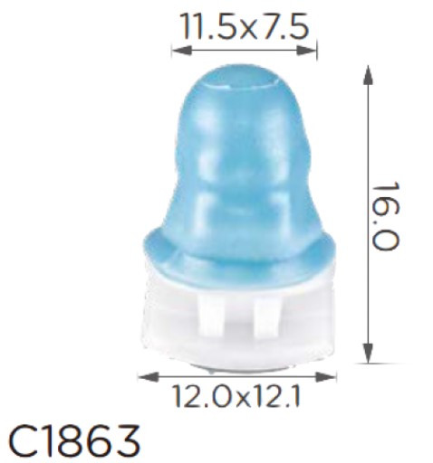 Кліпса кріплення молдингу Крило VW AUDI SKODA SEAT (8R0853909A 8R0-853-909-A 15042) C1863, фото 1