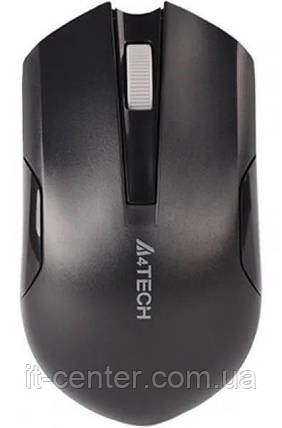 Миша бездротова A4Tech G3-200NS Black USB V-Track, фото 1