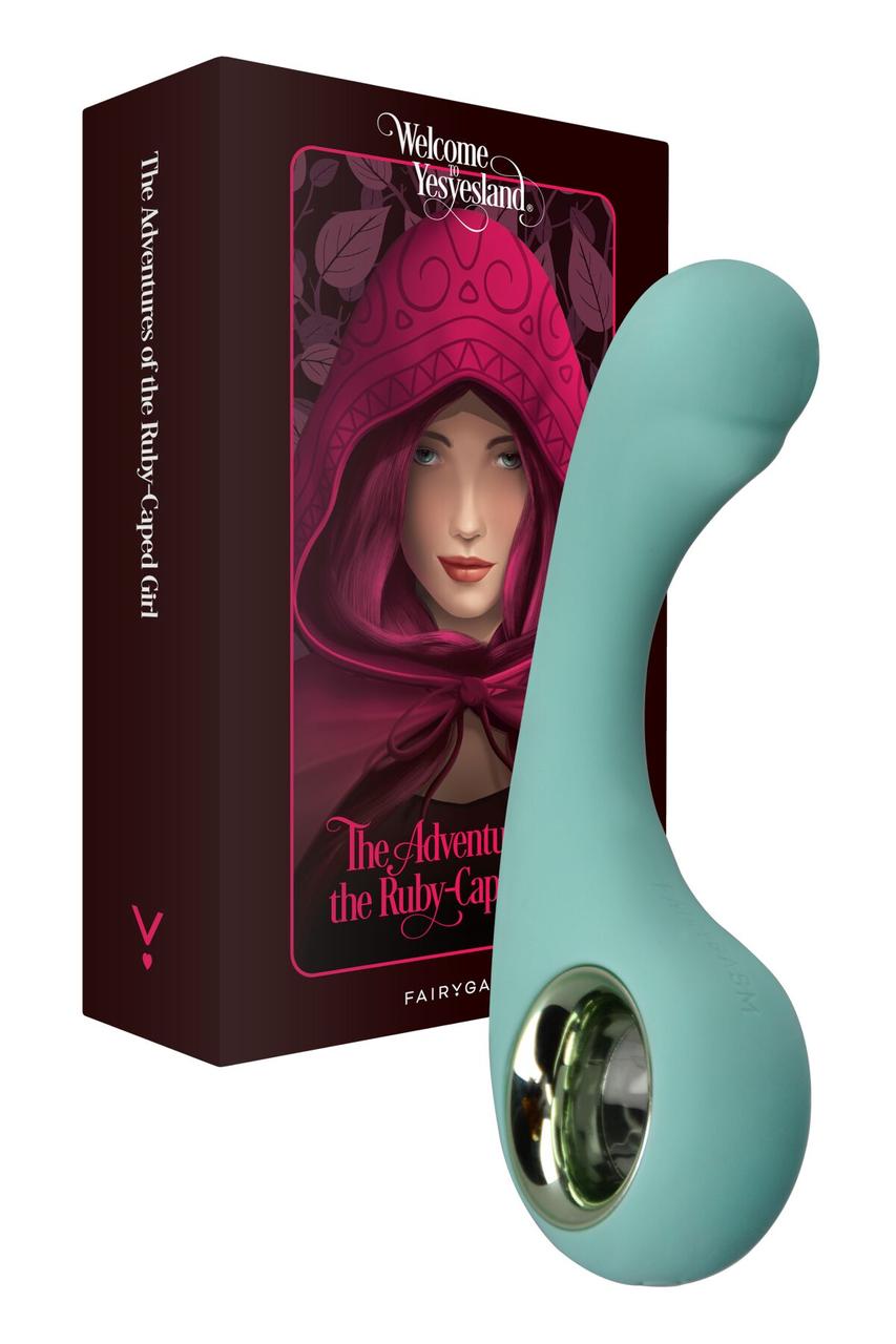Вібратор для точки G FairyGasm BraveryAward green, фото 1
