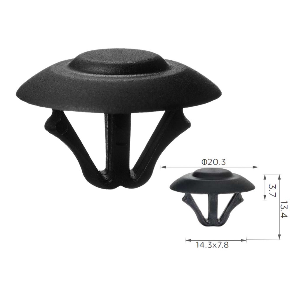 Кліпса кріплення обшивки теплошумоізоляція капота Mercedes A0019880325 (C0964), фото 1