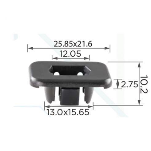Кліпса під саморіз (OEM 6238030F00, 62380U7400, 62380-U7400, 62325-R8000, 62325R8000, 14976) (C0108), фото 1