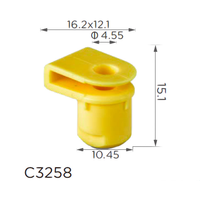 Кліпс під саморіз Bmw 07147212877 (C3258), фото 1
