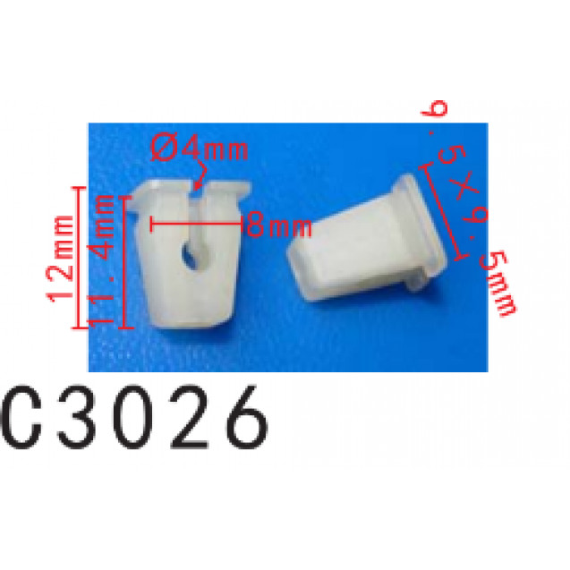 Кліпса під саморіз Ford, Chevrolet 90230846 2240802 94515248 Bmw 63121374075 (C3026), фото 1