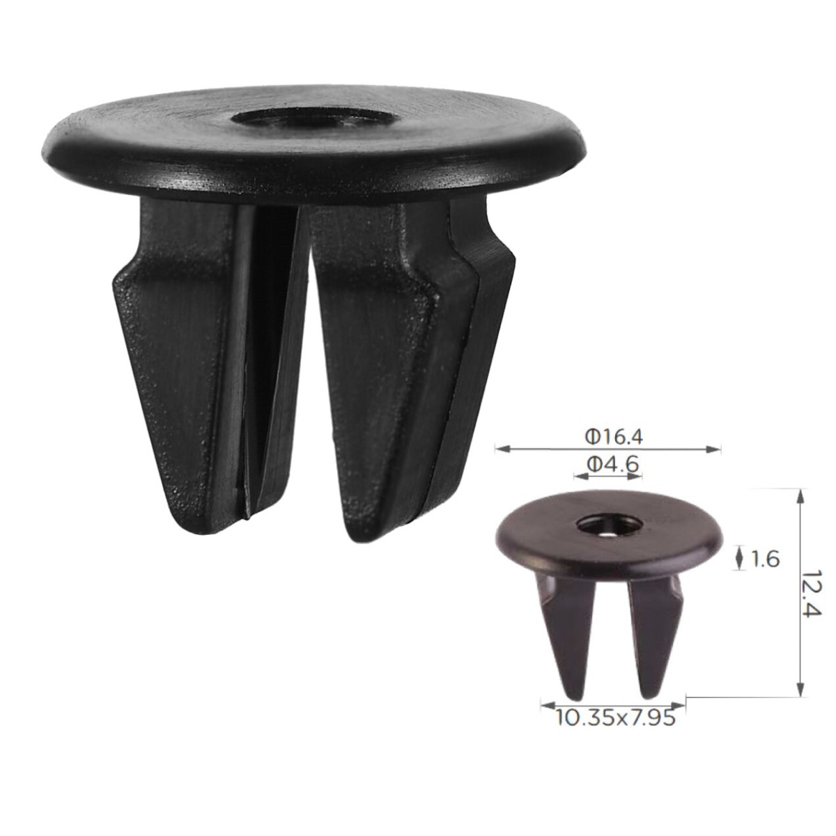 Кліпса під саморіз Hyundai, Kia (86848-22000, 8684822000, 14170) (C0971), фото 1