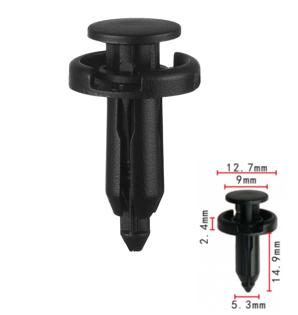 Кліпси розпірні Toyota (90467-05136, 9046705136, 53Z16-09021, 53Z16-07006) (C991), фото 1