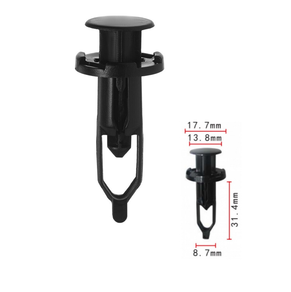 Кліпси розпірні Toyota, Lexus (52161-20010, 5216120010, 11436) (C1178), фото 1