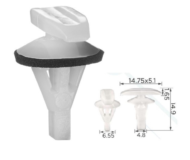 Кліпса з поролоном Mitsubishi MU481276 Toyota 6786712150 (C247), фото 1