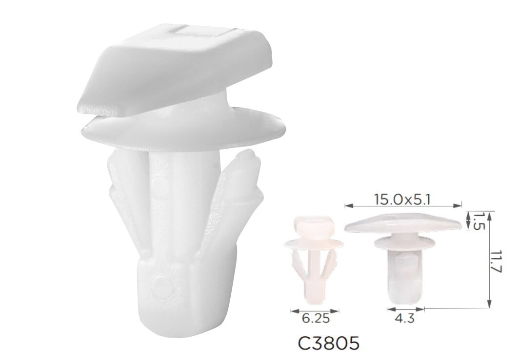 Кліпса ущільнювача Ford (N806340S) (C3805), фото 1