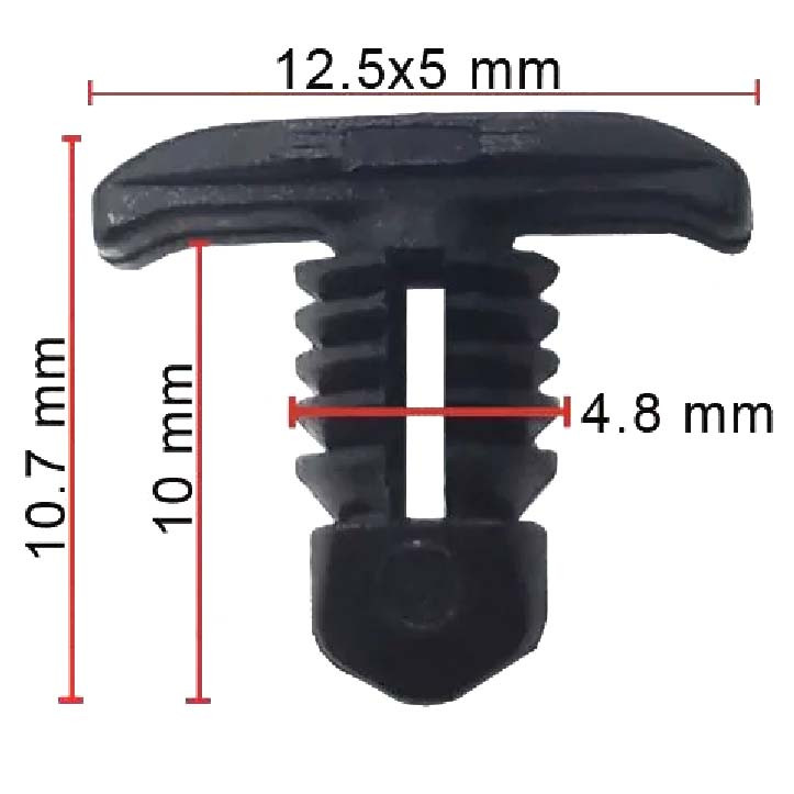 Кліпса ущільнювача Volkswagen, Seat, Ford, Audi (251823717, 251823717, 10661) (C1908), фото 1