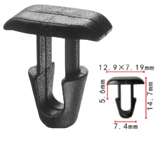 Кліпса ущільнювача дверей, капота Toyota 9046708101 (C1361), фото 1