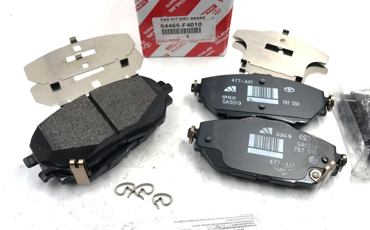 Оригінальні колодки гальмівні передні 04465-F4010 C-HR 2016-