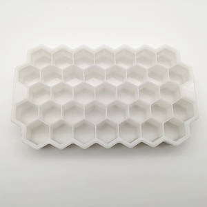 Форма для льоду силіконова 8389 20.5х12х2 см біла ID 4416281