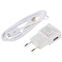 Сетевое Зарядное устройство (СЗУ) LogicPower LP АС-004 USB 5V 1A + кабель USB - Micro USB (4098)