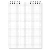 Блокнот А5 48 арк спіраль верх клітинка 415 Квіти, фото 2