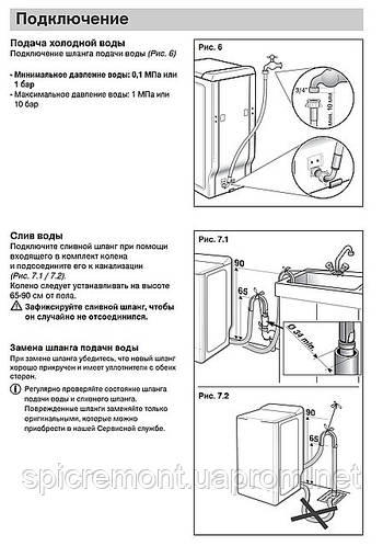 Підключення пральної машини