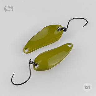 Блесна Shostka Spoon CRUMB 2.4g. 27 mm. col.121