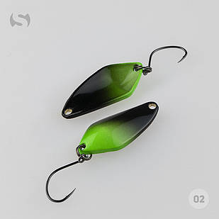Блесна Shostka Spoon CUBO 2.2g. 27 mm. col.02