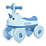 Дитяча каталка-толокар Носоріжка M 5856E з підсвіткою й музикою Блакитний, фото 3