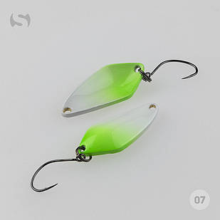 Блесна Shostka Spoon CUBO 2.2g. 27 mm. col.07
