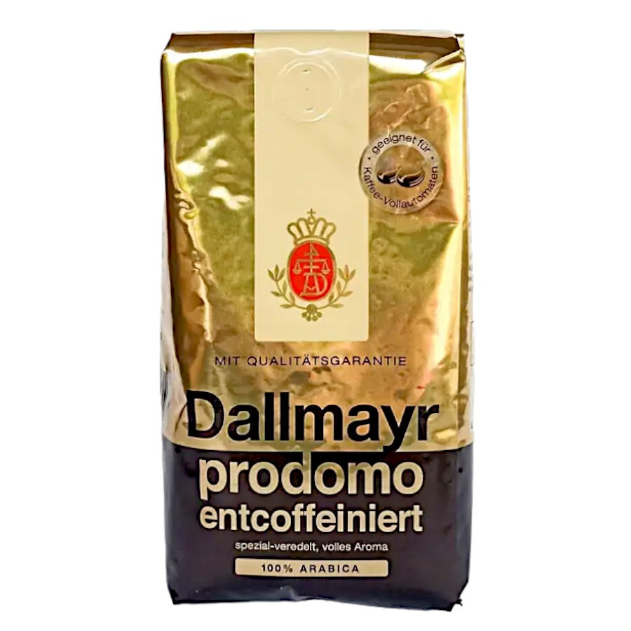 Кава в зернах Dallmayr Prodomo без кофеїну 100% арабіка 500 грамів Німеччина