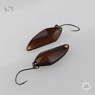 Блесна Shostka Spoon CUBO 2.2g. 27 mm. col.28