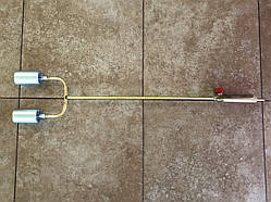 ГВ ДОНМАЄ 252 Пальник ручний газовоздушний, з мундштуками дифузором, інжекторний тип ГВ (двохфакельна)