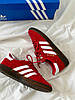 Кросівки жіночі Adidas Handball Spezial Scarlet Gum Кеди Адідас Хандбол Спешл червоні замшеві демісезон, фото 11