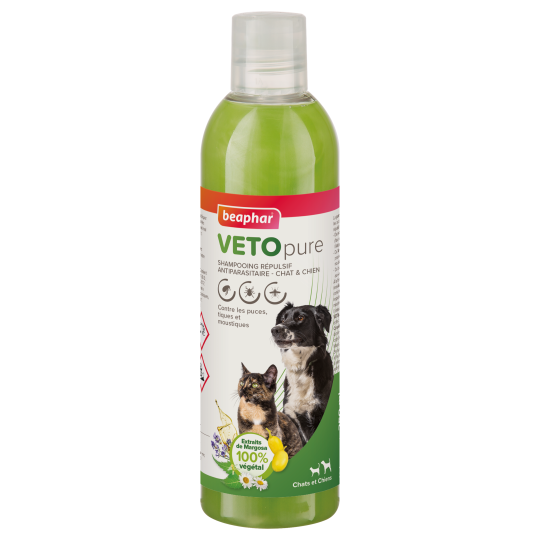 Beaphar Біо Шампунь з натуральними оліями та протипаразитарною дією для ...