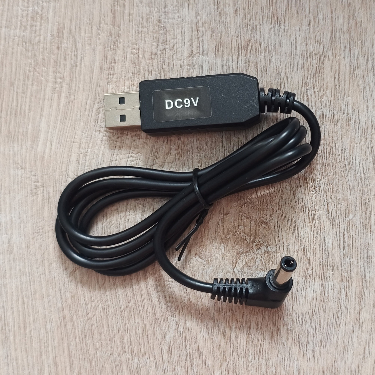 Кабель живлення від павербанка для роутера модему з перетворювачем на 9 В, 1 м