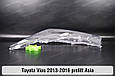 Скло фари Toyota Vios Asia (2013-2016) дорест ліве, фото 4