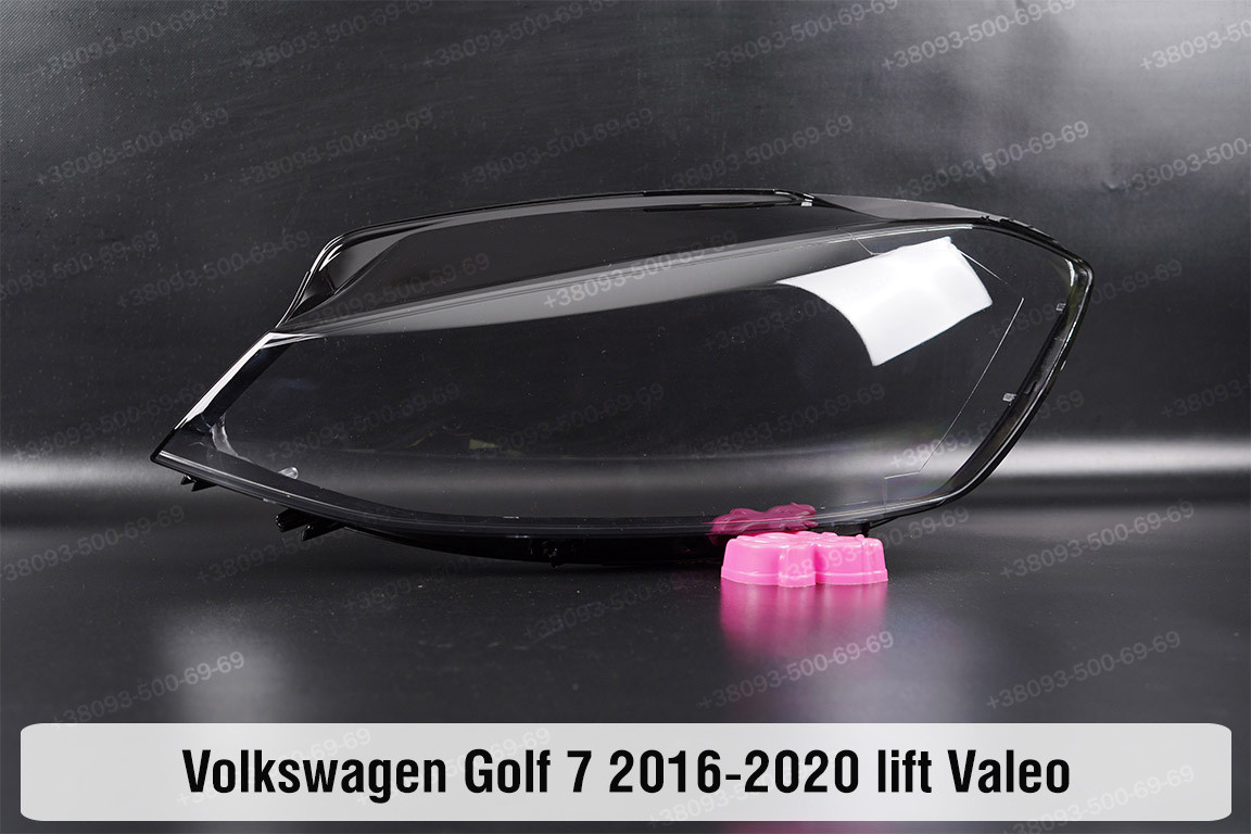 Скло фари VW Volkswagen Golf 7 Valeo (2016-2020) рест ліве