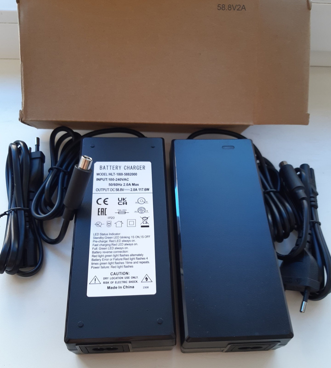 Зарядний пристрій для електросамокату Kugoo Kirin G3 Pro 58,8V