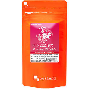 Ogaland Pomegranate Extract & Soy Isoflavones Екстракт граната та ізофлавони сої, 270 таб на 90 днів